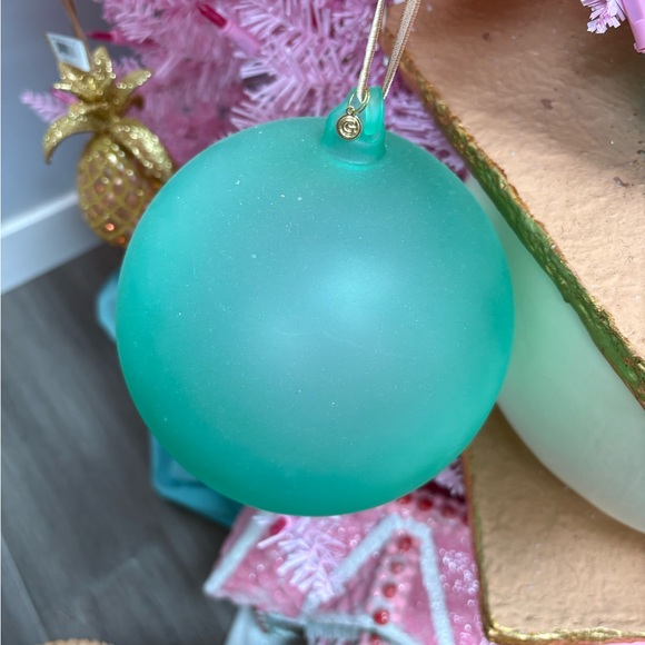 Glitterville RAINBOW FROSTED BALL ORN - Picture 2 of 2